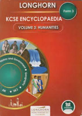 Longhorn Encyclopaedia F3 Vol 3 Humanities